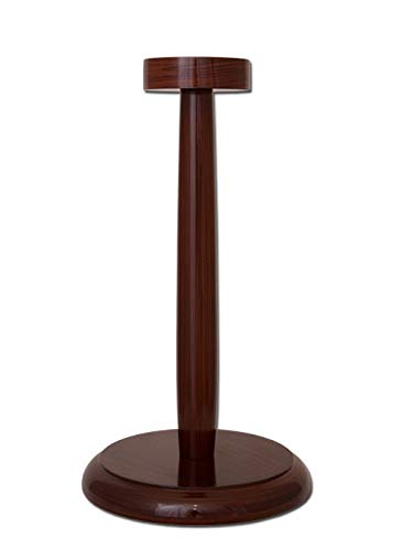 Preisvergleich Produktbild Unbekannt Helmständer aus Holz mit runder Bodenplatte