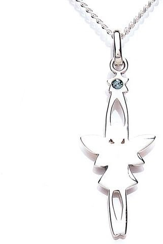 MiChic Jewellery Children's Funky Fairy Swarovski Crystal November Birthstone Sterling Silver Pendant with 14/41 cm Chain