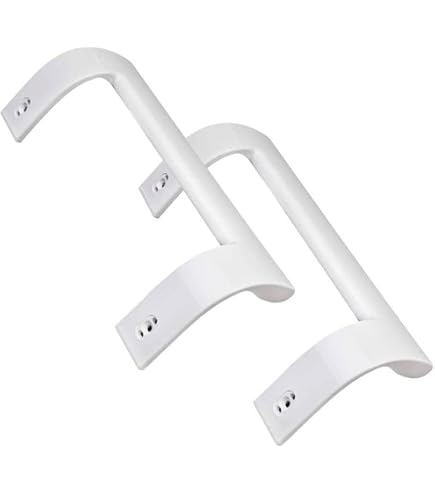BSD Maniglia Da Porta Per Frigorifero Whirlpool Arc – Colore Bianco, Ricambio Fatto In UE, Materiale Di Alta Qualità, Sostituzione Perfetta