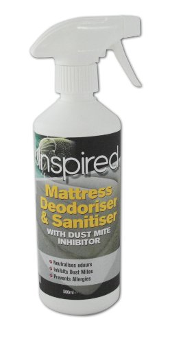 Inspired - Disinfettante e Deodorante per materassi, Anti acaro