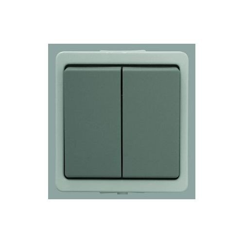 Preisvergleich Produktbild AP / WG / gr Serienschalter IP44, System 9365