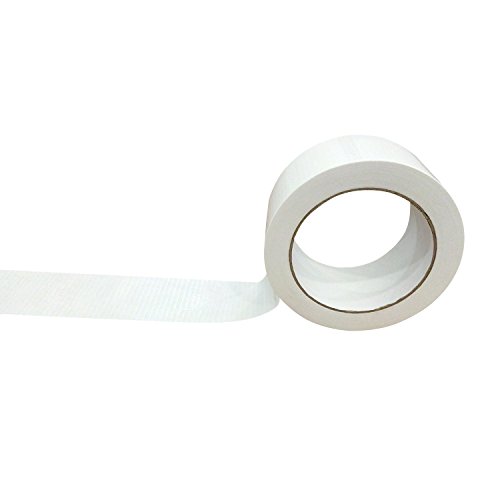 TopSoon Cinta Adhesiva Americana Blanco 50 mm x 25 m