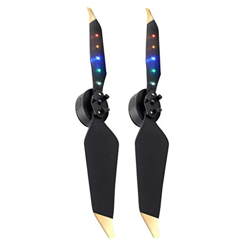 LyGuy Low Noise Folding LED Light Flash Propeller For DJI Mavic Pro Platinum Accessory Gift For Kids