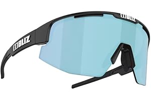 BLIZ Sportbrille Matrix Small CAT.3 Frame Matte Black Glas Smoke w Ice Blue Multi 0ZB7007 - 700707