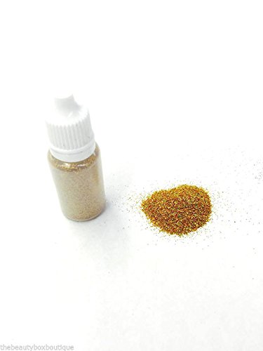 10ML Holographic Glitter Puffer Bottle ( GH 3 - HOLOGRAPHIC GOLD ) Eye Shadow Lips Tattoo Face Painting