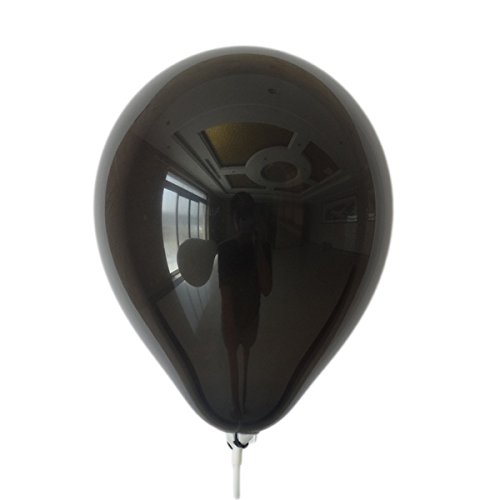 50 x Luftballons je 25 Schwarz und Weiß – ca. Ø 28cm – 50 Stück – Ballons als Deko, Party, Fest – Farbe Weiß & Schwarz – für Helium geeignet – twist4® - 6