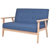 kleines sofa mit schlaffunktion Der 3-Sitzer ist mit weichem Polyesterstoff bezogen und für zusätzlichen Komfort dick mit Schaumstoff gepolstert.