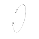 Besetzt mit Zirkonia (synth.) in reinem Weiß