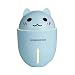 Produktbild NINGSUN_Casa ningsun Haus ningsun 3 in 1 Tragbar Luftreiniger Luftbefeuchter USB Dampf Nachtlicht Fan Büro zu Hause, Sommer kühlen Gadget – Spritzer Wasser Mini Ventilator 1PC Cielo blu