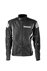 Kawasaki Textile Jacket Black/Gray