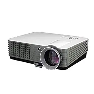 JIGGSTER RD-801 LCD 2000 Lumens 800X480 HDMI USB AV VGA Home Theater LED Projector EU Plug One Piece(Multi)