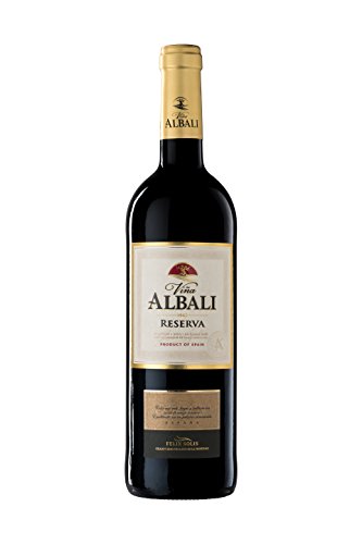 Viña Albali Reserva Tinto D.O. Valdepeñas Vino - Paquete de 6 x 750 ml - Total: 4500 ml