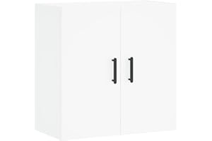 vidaXL Armario de Pared Madera de ingeniería Blanco 60x31x60 cm