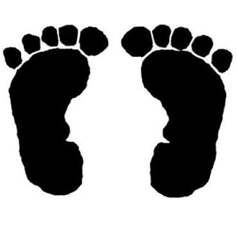baby footprint stamp