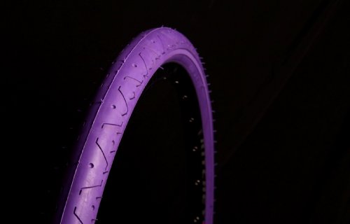 LUCKY STONE LS077PURPLE - Cubierta de bicicleta , color verde