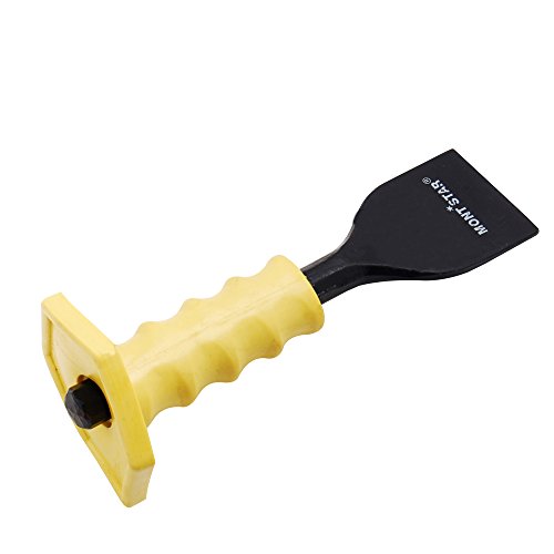 Montstar Bolster Meißel | Ziegelstein Mason Meißel mit Sicherheitsgriff 2 1/4 „(63mm x 18mm)“ - 2