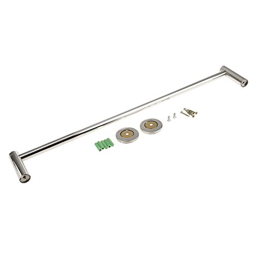 Gazechimp 60cm Edelstahl Handtuchhalter Wand Handtuchstange Handtuch Halter - 4
