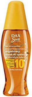 Dax Sun Body Oil in Spray SPF10 Argan Oil &amp; Gold Dust Low Protection 150ml