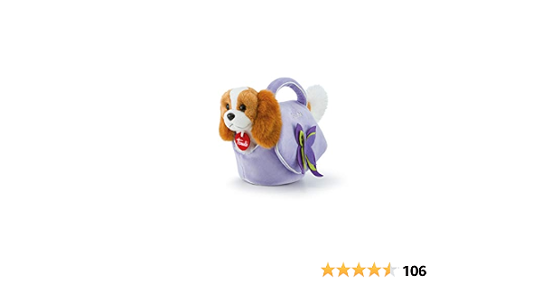 Trudi 29717 - Cagnolino bors. lilla farfalla : Amazon.it: Giochi e  giocattoli