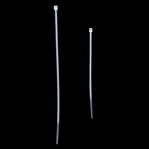 100pcs 1.9x150mm/100MM Nylon Micro USB 2.0 Synchronisierungs Daten Ladekabel – Weiß, 1.9x100mm - 5