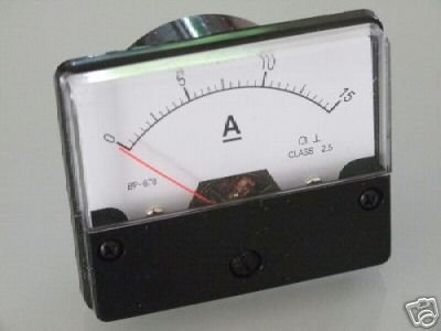 AMPEROMETRO 0-15 Ampere DC