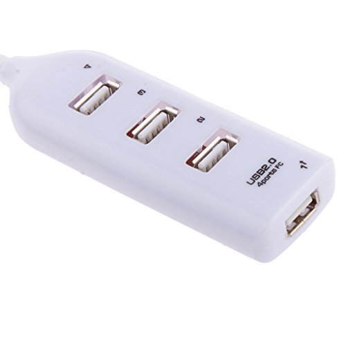 MagiDeal 4 Port USB HUB Datenhub für USB 2.0 kompatiblen Geräten - 2