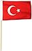 Produktbild Fahne Flagge Türkei 30 x 45 cm mit Stab