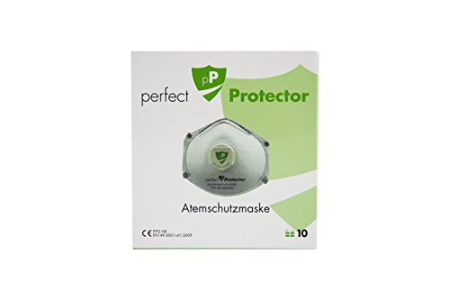 10x Atemschutzmaske FFP2 | „Perfekter Schutz“ ihrer Gesundheit | Staubschutzmaske, Feinstaubmaske | Offiziel „zertifiziert“ | geeignet für den privaten wie gewerblichen Gebrauch - 9