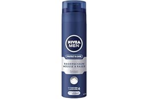 3x Espuma de afeitar Nivea Men Protect & Care 200ml cada