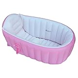 Diseño: Diseño antideslizante para fondo de interior y exterior. Con una sección elevada inflable para apoyar al bebé alrededor de las piernas, adecuado para niños y niñas.