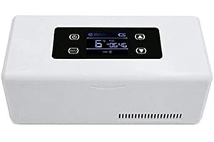 FAYELONG Diabete mini frigo,Frigorifero Portatile per Insulina, Frigorifero Elettrico Interferone Insulina temperatura di conservazione di 2-8 ° C
