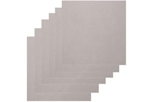 ADBOARDS Light Grey Acoustic Panel Sound Absorption Home Studio Recording- 30cm x 30cm 6