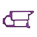 Price comparison product image KANG-FANG,102065 Practical Upgrade Parts Aluminum Compact Radio Tray For 1/10 HSP Redcat Himoto RC Car(color:purple)