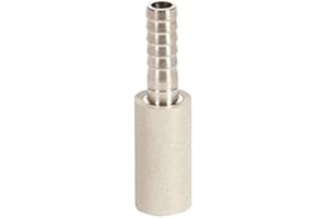 triplej Pierre de Diffusion/Pierre à air en Acier Inoxydable 2 microns - Carbonatation Home Brew