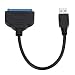 Produktbild Monllack USB 3.0 zu 2.5in SATA III 22 Pin Adapterkabel mit UASP - SATA zu USB 3.0 Konverter für Externe SSD/HDD Festplatte