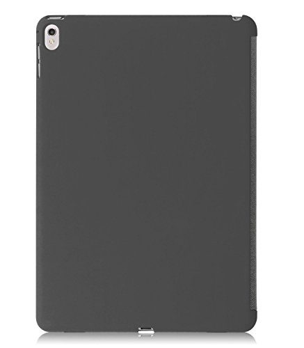 KHOMO iPad Pro 9.7 Zoll Hülle Case Graues Gehäuse mit Doppelten Schutz Ultra Dünn und Leicht, Smart Cover Schutzhülle fur das Neue Apple iPad Pro 9.7 – Italic Grey - 4