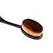 Tonsee Pro Cosmetic Makeup Brush Face Powder Blusher Toothbrush Curve Brush Foundation + 15 Colors Concealer
