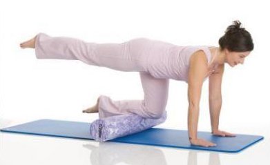 Togu Pilates Foamroller Premium, Lila, 90×15 cm - 3