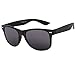Silver Kartz Unisex Luxury Matt Wayfarer Sunglasses (wy042, Black, Violet) RS.299.00