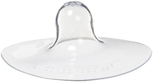 Canpol Babies EasyStart - Pack de 2 pezoneras, talla L