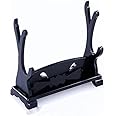 unknows Knife Display Stand, 1/2/3 Tiers Knife Display Stand Bracket Rack for Cartoon Comics Show Easel Holder Displaying Wands Exhibition Tool Shelf