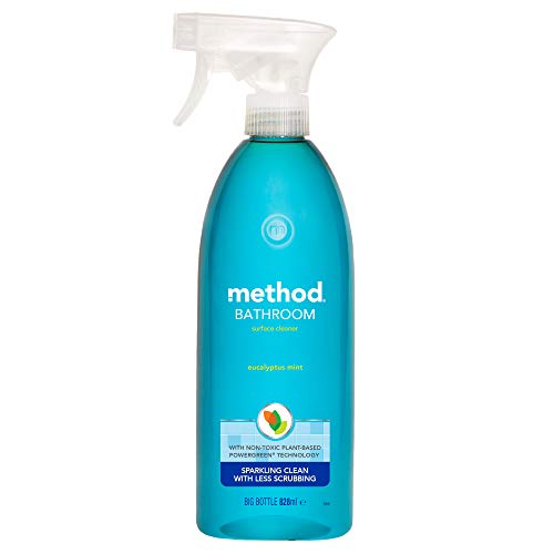 Method, Limpiador de baño, agua de menta, anti-bacteriano, 1 x 828 ml