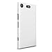 Price comparison product image SLEO Case for Sony Xperia XZ1 Compact Case Ultra Thin Rubberized Hard PC Back Case Cover for Sony Xperia XZ1 Compact - White