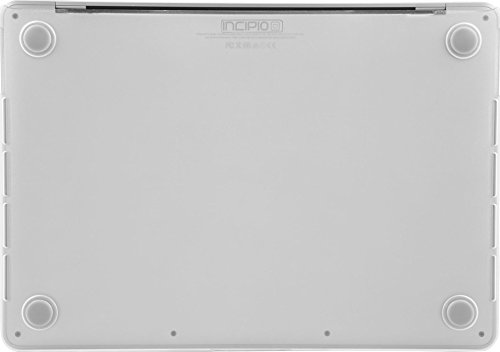 Incipio Schutzhülle für das Apple Macbook 13″ (Late 2016) – transparent [Kompatibel mit und ohne Touch Bar | Lüftungsschlitzaussparungen | Leicht & dünn | Anti-Rutsch Füße] – IM-296-CLR - 6
