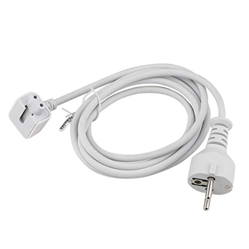 Preisvergleich Produktbild Jasnyfall Verlängerungskabel für MacBook für Pro-Ladekabel Netzkabeladapter weiß