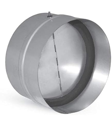 Valvola Di Ritegno DN 125 Mm - Acciaio Zincato Per Ventilazione - Foto 3