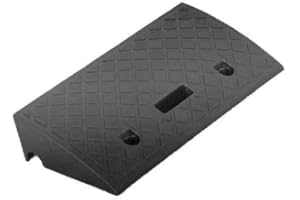 FYBlossom Rampes d'Accès en Caoutchouc Rampes pour Seuil de Porte Rampe de Fauteuil Roulant Rampes d'Accès pour Voiture Moto Rampe Durable?50 * 22 * 5cm/50 * 27 * 7cm (Noir,50 * 22 * 5cm)