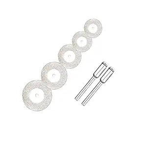 uptodateproducts Mini Cutting Disc for Rotary Accessories Diamond Grinding Wheel Rotary Abrasive Diamond Disc