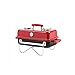 Produktbild Klappgrill, Outdoor-Grill Outdoor-Klapp tragbare Carbon-Grill Herd Grill Startseite Holzkohle Rot/Schwarz/Optional (Color : Red, Size : 58 * 30 * 37.5cm)