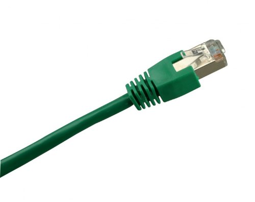 Preisvergleich Produktbild Sharkoon Patchkabel RJ45 Cat.5e SFTP Kabel, grün